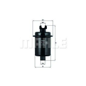 Kraftstofffilter 154096311020 von MAGNETI MARELLI günstig für 24,35 € online kaufen