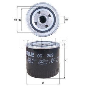 Køb Oliefilter af MAGNETI MARELLI 154096898860 til den lave pris 162,95 DKK