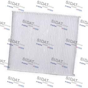 Innenraumfilter 163 von SIDAT günstig für 11,54 € online kaufen