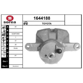 Comprar Pinza de freno de SNRA 1644188 a bajo precio de 186,00 €