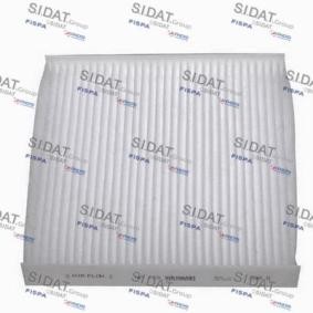 Innenraumfilter 173 von SIDAT günstig für 18,24 € online kaufen