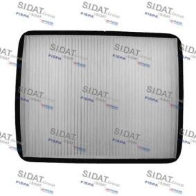 Innenraumfilter 187 von SIDAT günstig für 22,38 € online kaufen