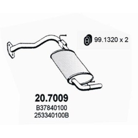 Endschalldämpfer 20.7009 von ASSO günstig für 169,25 € online kaufen