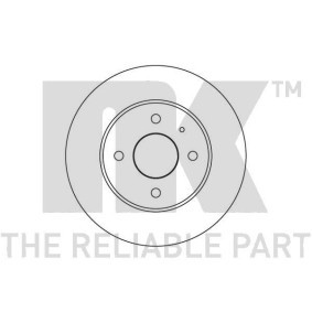 Achetez des Disque de frein NK 201005 à prix pour 80,92 €