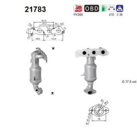 Katalysator 21783 von AS günstig für 389,29 € online kaufen