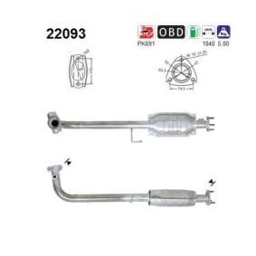 Katalysator 22093 von AS günstig für 295,08 € online kaufen