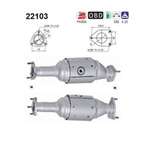 Katalysator 22103 von AS günstig für 363,16 € online kaufen