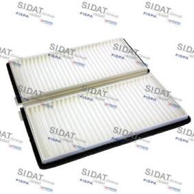 Innenraumfilter 229-2 von SIDAT günstig für 25,85 € online kaufen