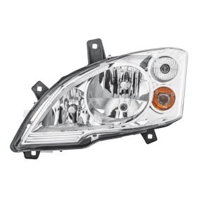Compre Farol principal de HELLA online para VITO Autocarro (W639) a preços moderados