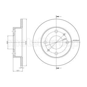 Acquista Disco freno da METELLI 23-1626 a buon mercato per soli 22,09 €