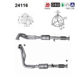 Acquista Catalizzatore da AS 24116 a buon mercato per soli 604,28 €