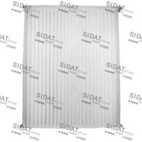 Innenraumfilter 272 von SIDAT günstig für 21,23 € online kaufen