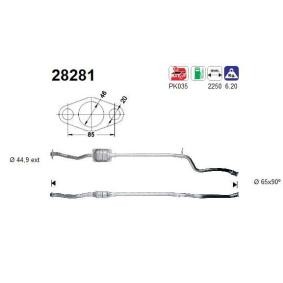Compre Catalisador de AS online para 106 II Van / Hatchback (1S_) a preços moderados