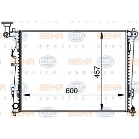 Kühler, Motorkühlung 8MK 376 764-451 von HELLA günstig für 154,12 € online kaufen