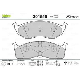Achetez des Plaquettes de frein VALEO 301556 à prix pour 26,93 €