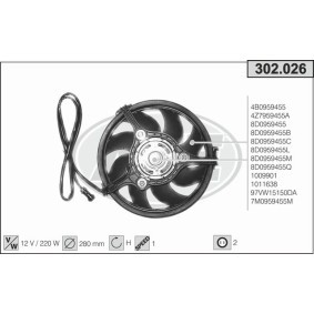 Kühlerlüfter 302.026 von AHE günstig für 79,42 € online kaufen