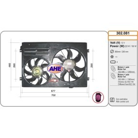 Kühlerlüfter 302.081 von AHE günstig für 207,43 € online kaufen