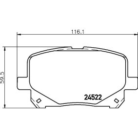 Wasserpumpe für CHEVROLET von HELLA