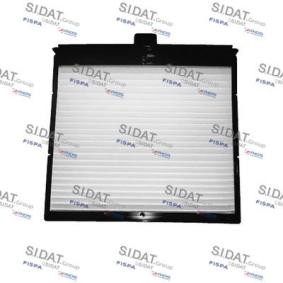 Innenraumfilter 304 von SIDAT günstig für 16,24 € online kaufen