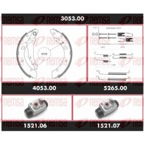 Comprar Kit frenos, disco de tambor de REMSA 3053.00 a bajo precio de 100,60 €