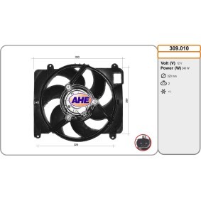 Kühlerlüfter 309.010 von AHE günstig für 137,49 € online kaufen