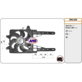 Kühlerlüfter 309.020 von AHE günstig für 117,96 € online kaufen