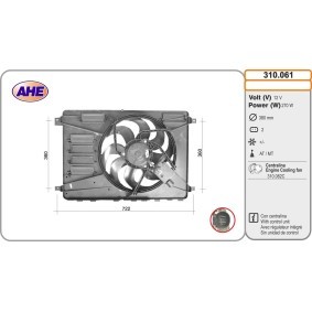 Kühlerlüfter 310.061 von AHE günstig für 268,73 € online kaufen