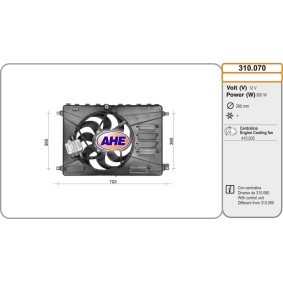 Kühlerlüfter 310.070 von AHE günstig für 209,96 € online kaufen