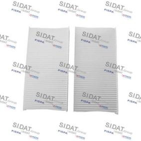Innenraumfilter 314-2 von SIDAT günstig für 19,83 € online kaufen