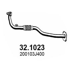 Abgasrohr für NISSAN von ASSO