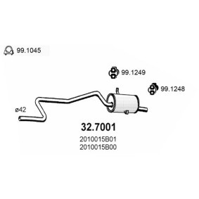 Endschalldämpfer 32.7001 von ASSO günstig für 151,64 € online kaufen