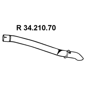 Abgasrohr 34.210.70 von EBERSPÄCHER günstig für 72,58 € online kaufen