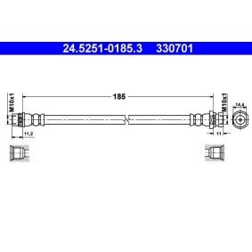 Bremsschlauch 24.5251-0185.3 von ATE günstig für 27,13 € online kaufen