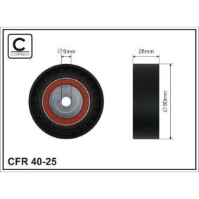 Comprar Polea inversión / guía, correa poli V de CAFFARO 40-25 a bajo precio de 21,18 €