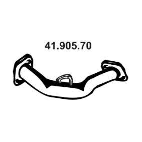 Abgasrohr für HONDA von EBERSPÄCHER
