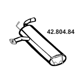 Endschalldämpfer 42.804.84 von EBERSPÄCHER günstig für 256,19 € online kaufen