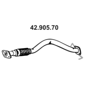 Abgasrohr für HYUNDAI von EBERSPÄCHER