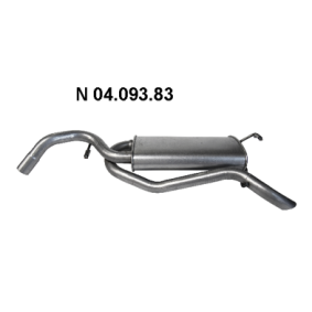 Endschalldämpfer 04.093.83 von EBERSPÄCHER günstig für 83,79 € online kaufen