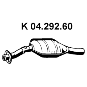Katalysator 04.292.60 von EBERSPÄCHER günstig für 354,20 € online kaufen