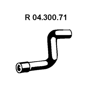 Abgasrohr 04.300.71 von EBERSPÄCHER günstig für 23,37 € online kaufen