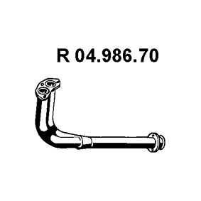 Abgasrohr 04.986.70 von EBERSPÄCHER günstig für 70,04 € online kaufen