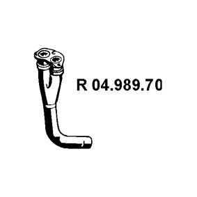 Abgasrohr 04.989.70 von EBERSPÄCHER günstig für 107,28 € online kaufen