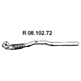 Abgasrohr 08.102.72 von EBERSPÄCHER günstig für 157,99 € online kaufen
