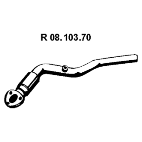 Abgasrohr 08.103.70 von EBERSPÄCHER günstig für 76,97 € online kaufen