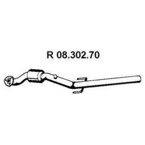 Abgasrohr 08.302.70 von EBERSPÄCHER günstig für 135,96 € online kaufen