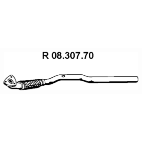 Abgasrohr 08.307.70 von EBERSPÄCHER günstig für 149,62 € online kaufen