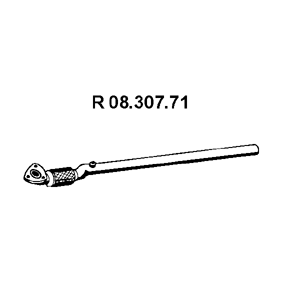 Abgasrohr 08.307.71 von EBERSPÄCHER günstig für 154,68 € online kaufen