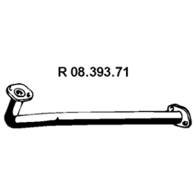 Abgasrohr für OPEL von EBERSPÄCHER