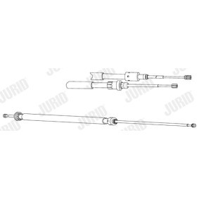 Handbremsseil 433041J von JURID günstig für 16,05 € online kaufen