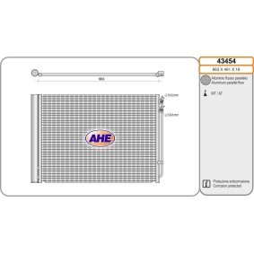 Klimakondensator 43454 von AHE günstig für 154,19 € online kaufen